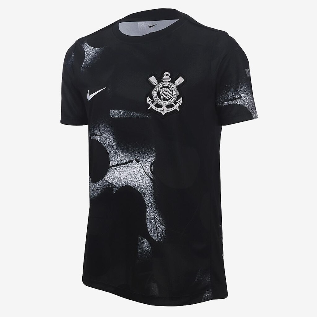 Camiseta Nike Corinthians Pré-Jogo2025 Infantil