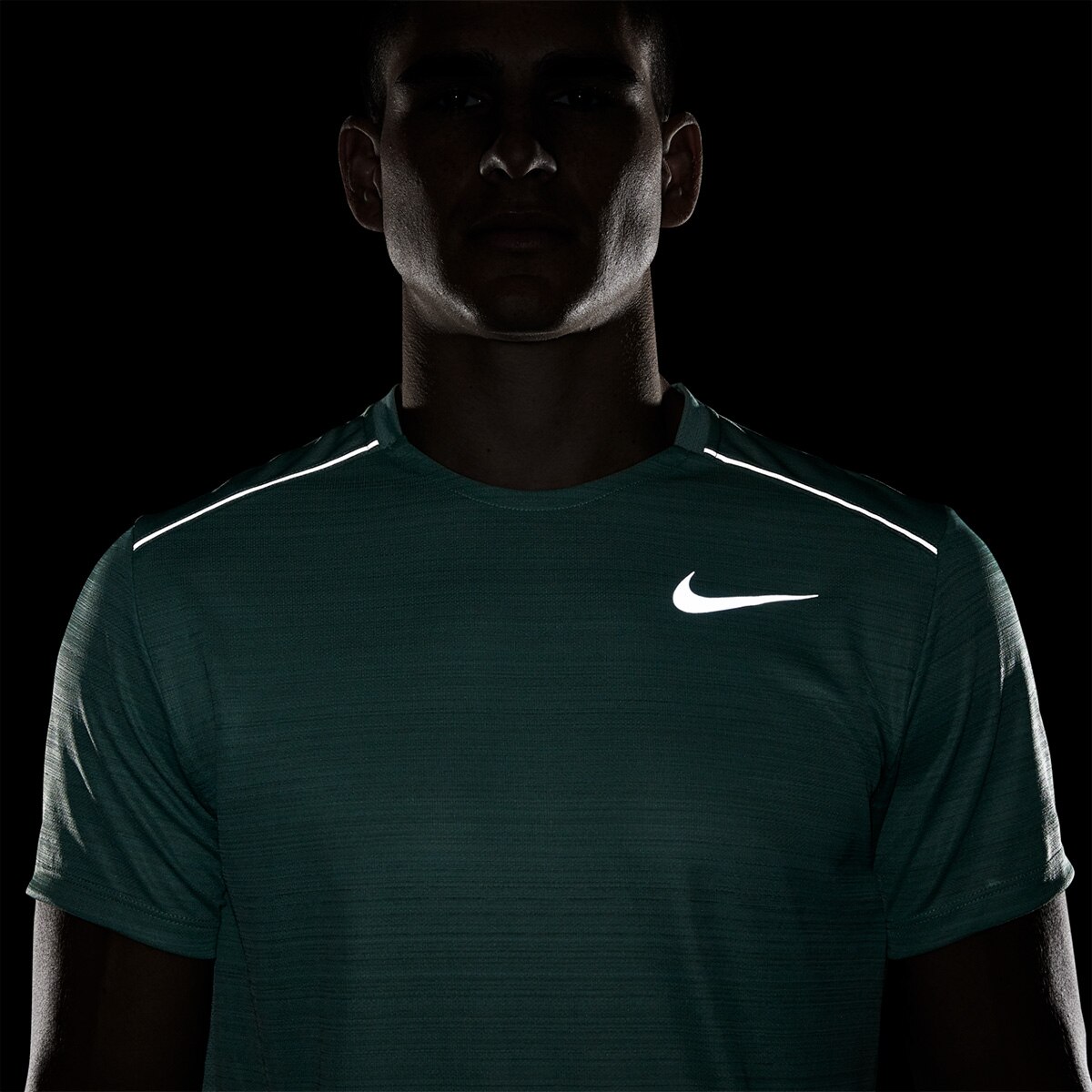 camisa nike verde escuro