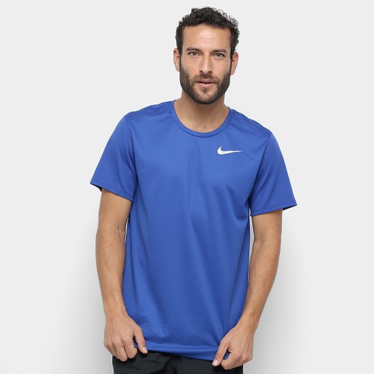 Camiseta Nike DRI-FIT Run Masculina - Azul Royal é ruim? Camiseta Nike DRI-FIT Run Masculina - Azul Royal é boa?