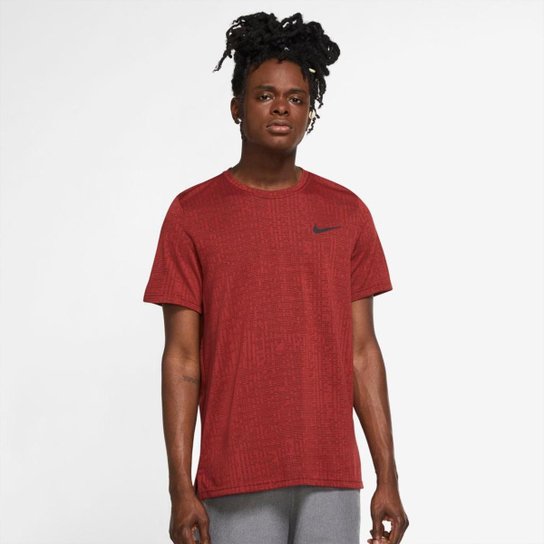 Camiseta Nike Dri-FIT Superset Masculina - Vermelho Menor preço em Camiseta Nike Dri-FIT Superset Masculina - Vermelho