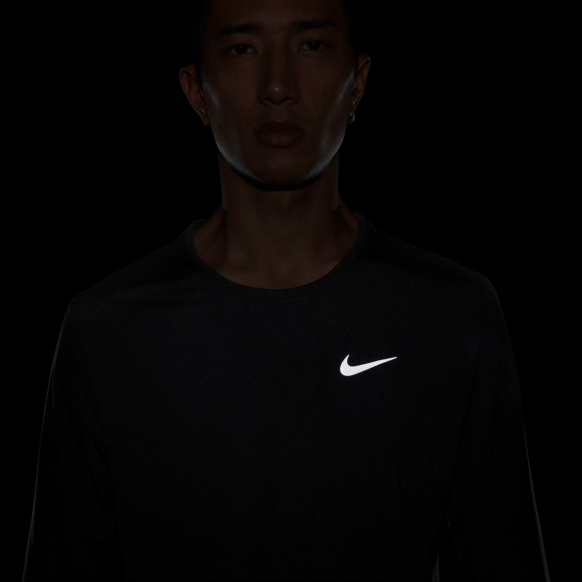 camisa uv manga longa masculina nike