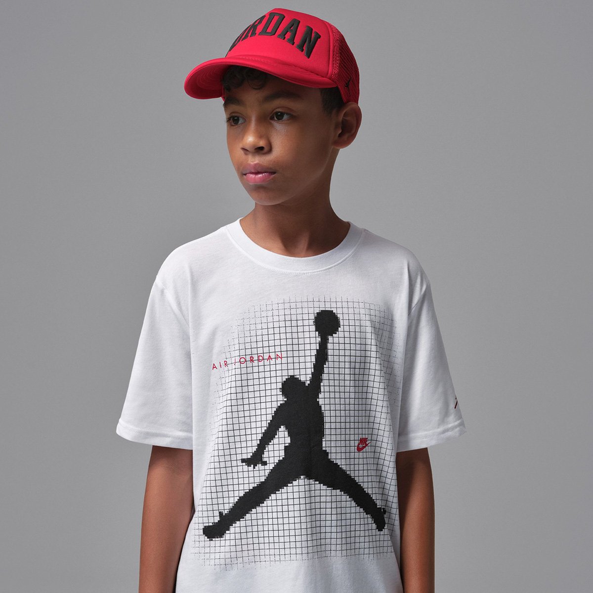 Camiseta Nike Jordan Jump Grid Blur Menino - 2
