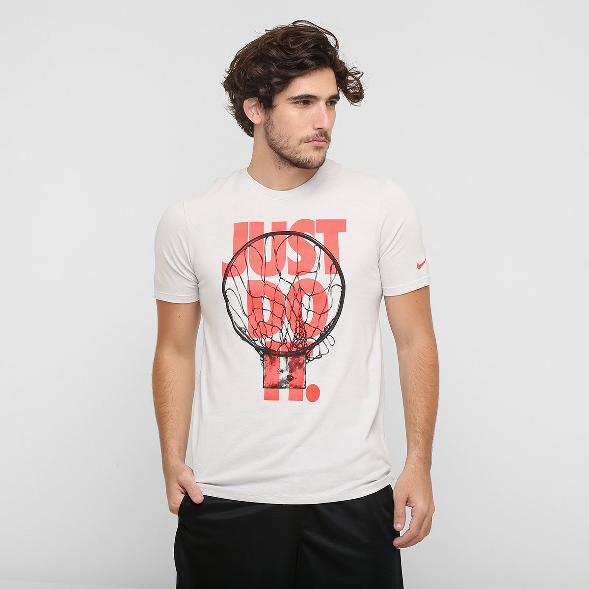 camiseta nike just do it vermelha