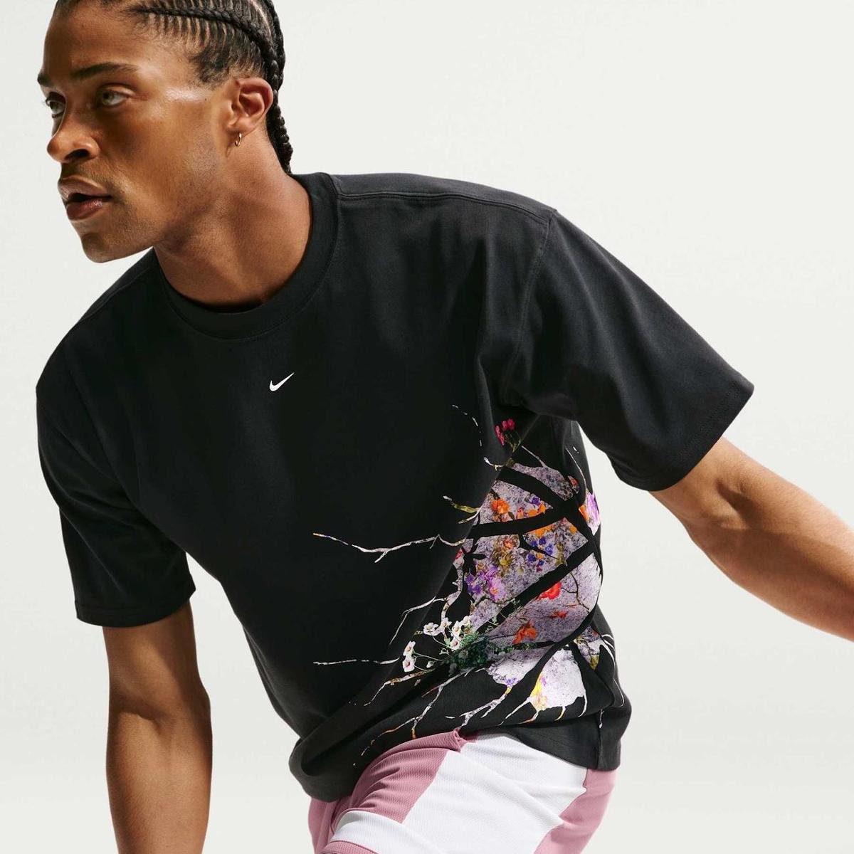 Camiseta Nike NBA Lse Oc Concrete Ball Masculina - 2
