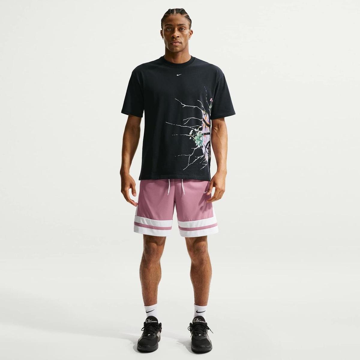 Camiseta Nike NBA Lse Oc Concrete Ball Masculina - 3