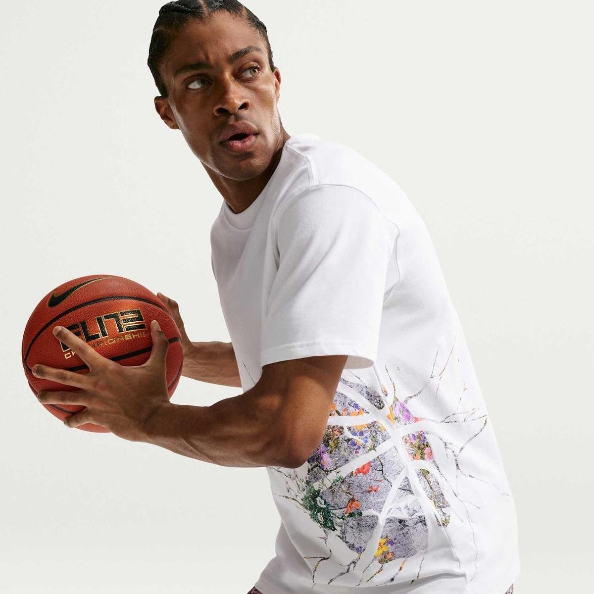 Camiseta Nike NBA Lse Oc Concrete Ball Masculina - 2