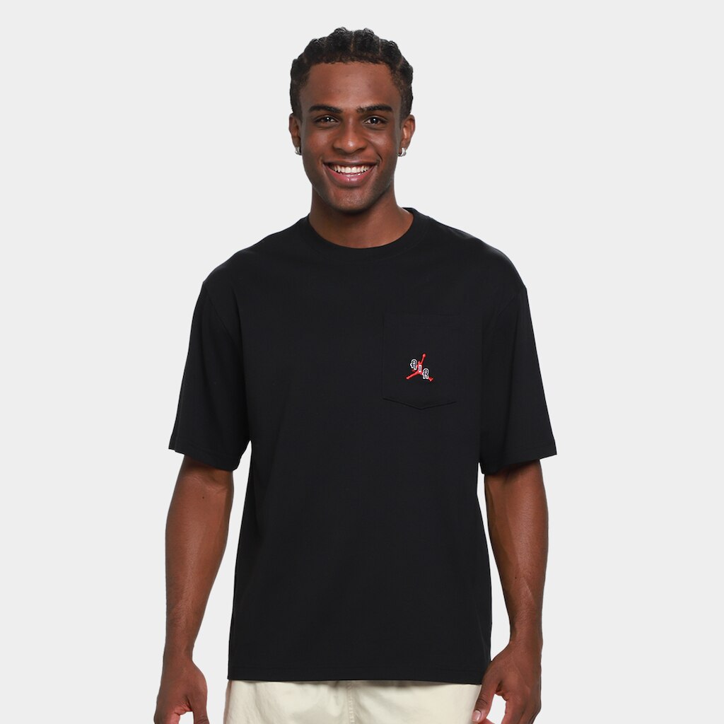 Camiseta Nike NBA Pocket Ss Crew Masculina