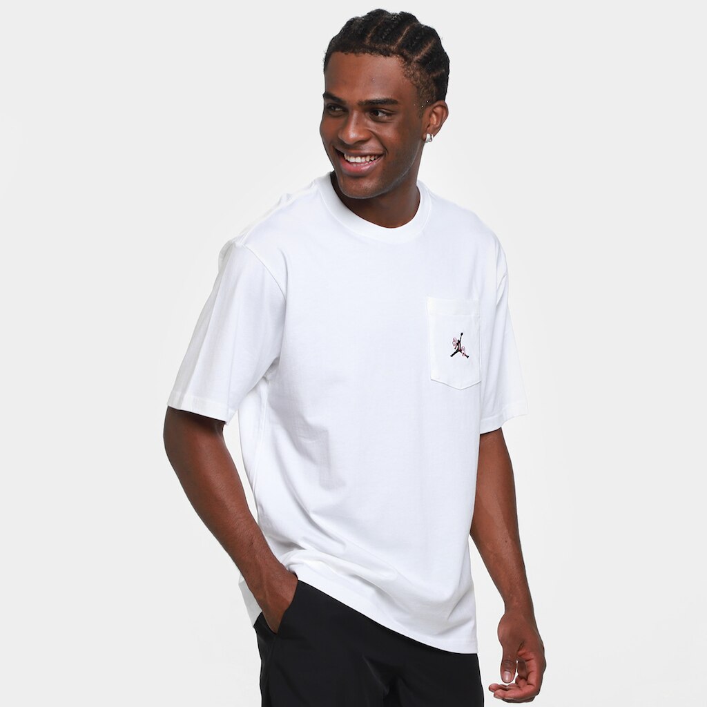 Camiseta Nike NBA Pocket Ss Crew Masculina