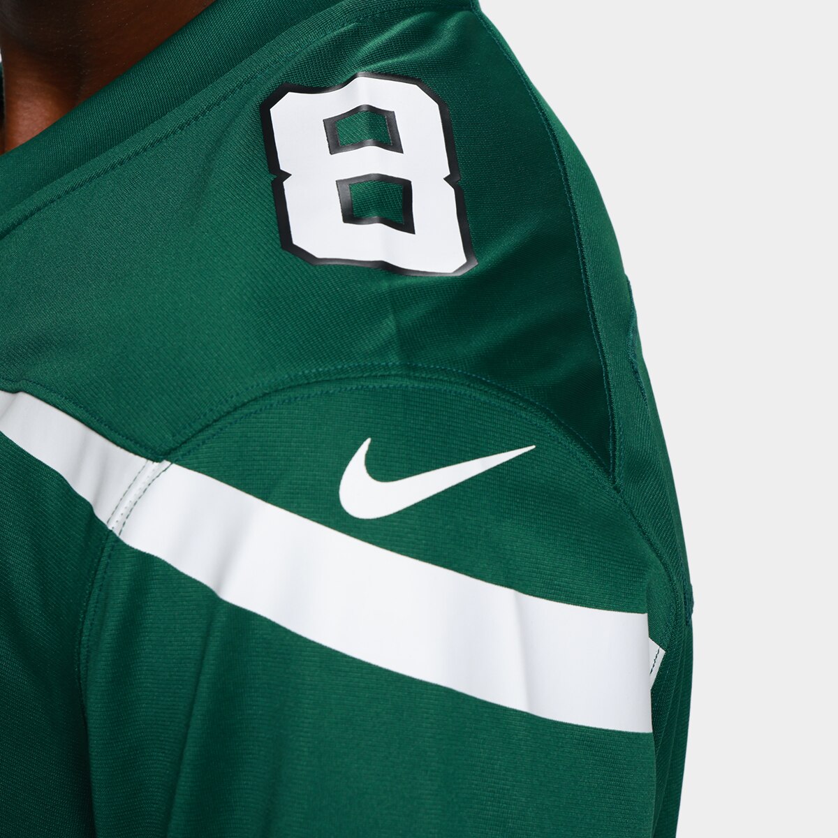 Camiseta Nike New York Jets Aaron Rodgers n° 8 Game Masculina - 3