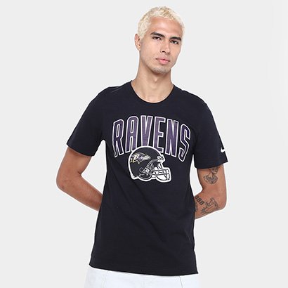 Camiseta Nike NFL Baltimore Ravens Essential Team Athletic Masculina - Masculino