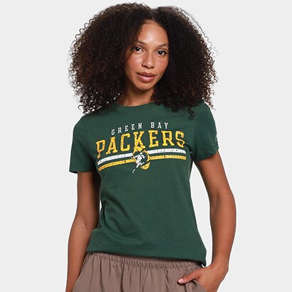 Camiseta Nike NFL Green Bay Packers Historic Feminina - Feminino