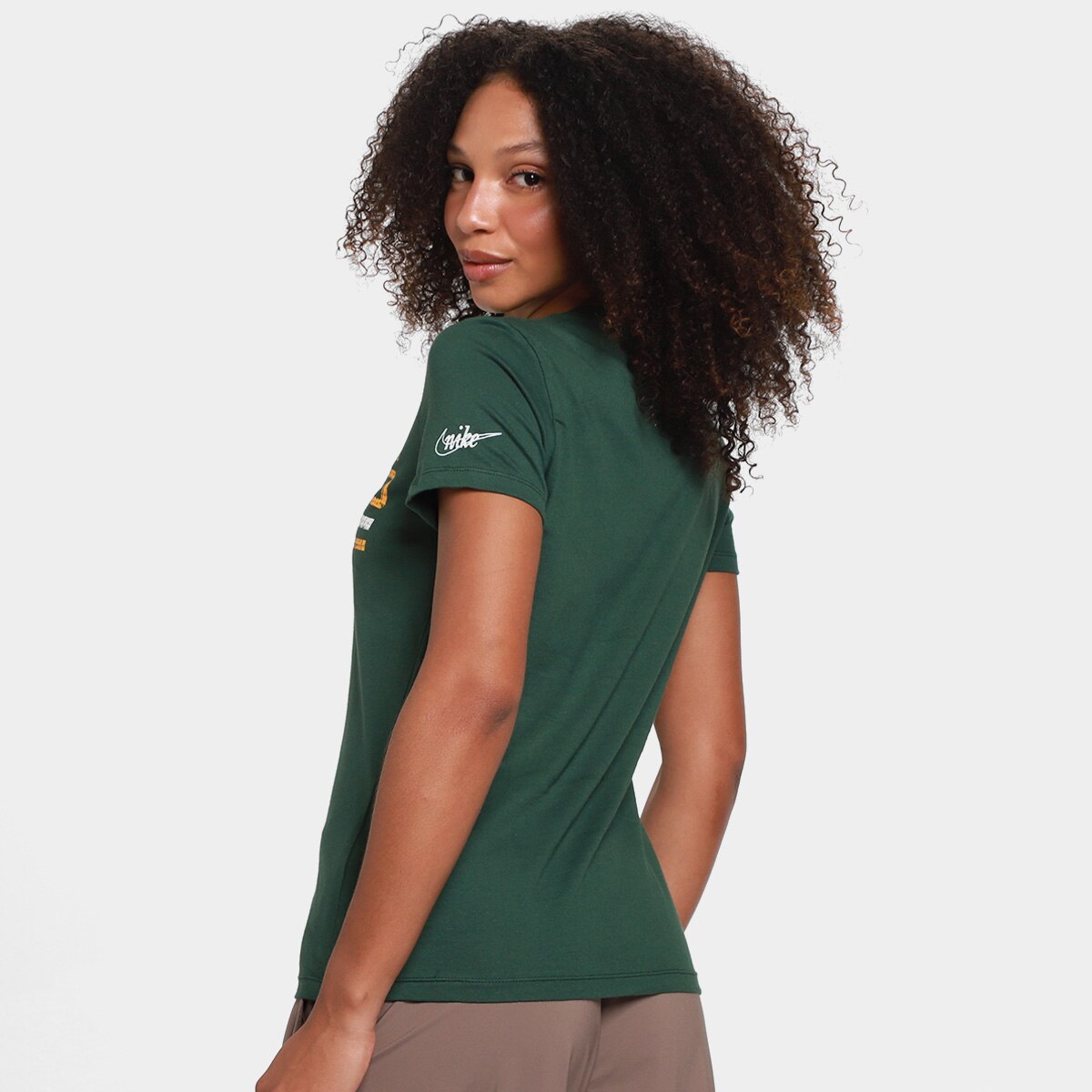 Camiseta Nike NFL Green Bay Packers Historic Feminina - 1