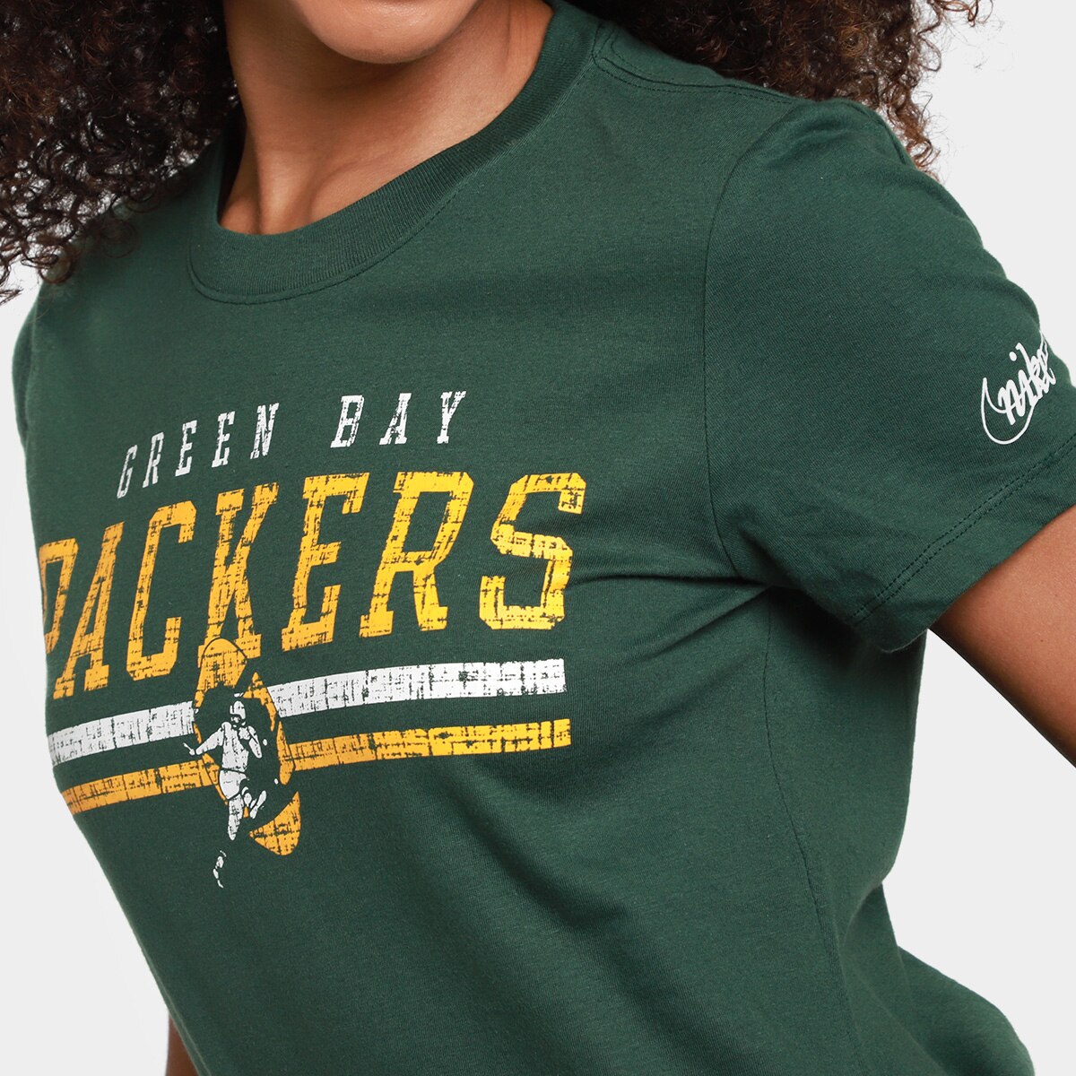 Camiseta Nike NFL Green Bay Packers Historic Feminina - 2