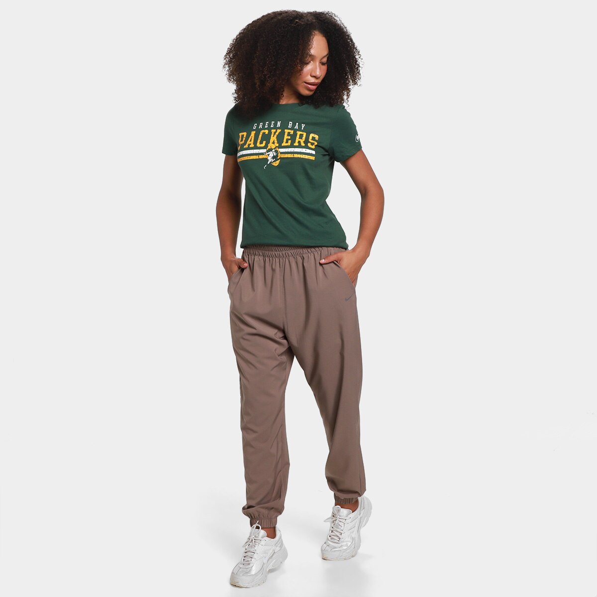 Camiseta Nike NFL Green Bay Packers Historic Feminina - 3