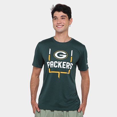 Camiseta Nike NFL Green Bay Packers Legend Goal Post Masculina - Masculino