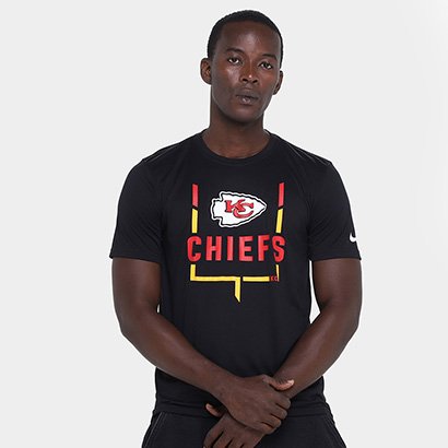 Camiseta Nike NFL Kansas City Chiefs Legend Goal Post Masculina - Masculino