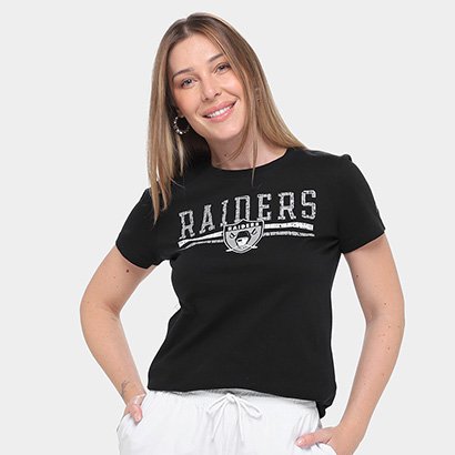 Camiseta Nike NFL Las Vegas Raiders Historic Feminina - Feminino