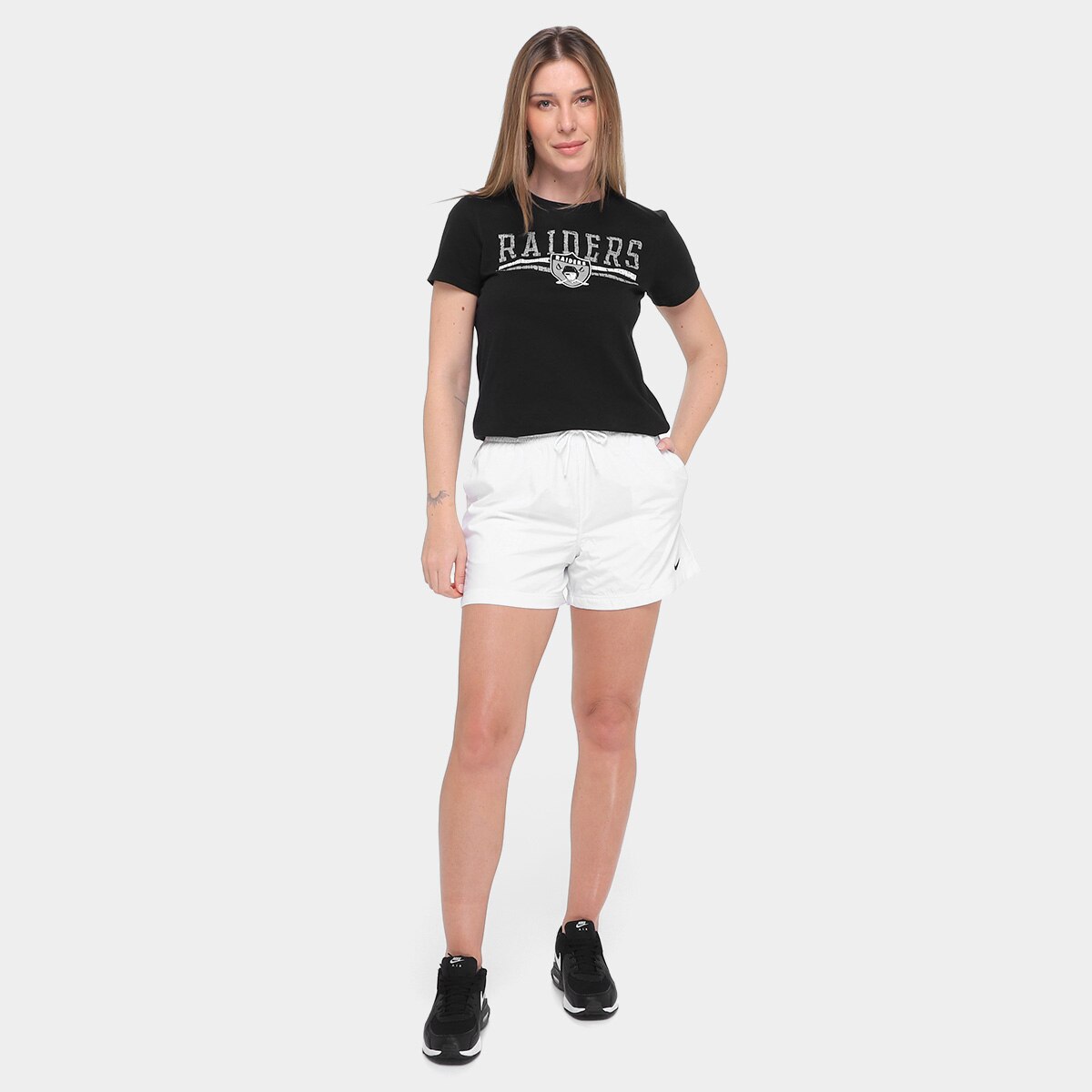 Camiseta Nike NFL Las Vegas Raiders Historic Feminina - 3
