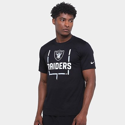 Camiseta Nike NFL Las Vegas Raiders Legend Goal Post Masculina - Masculino