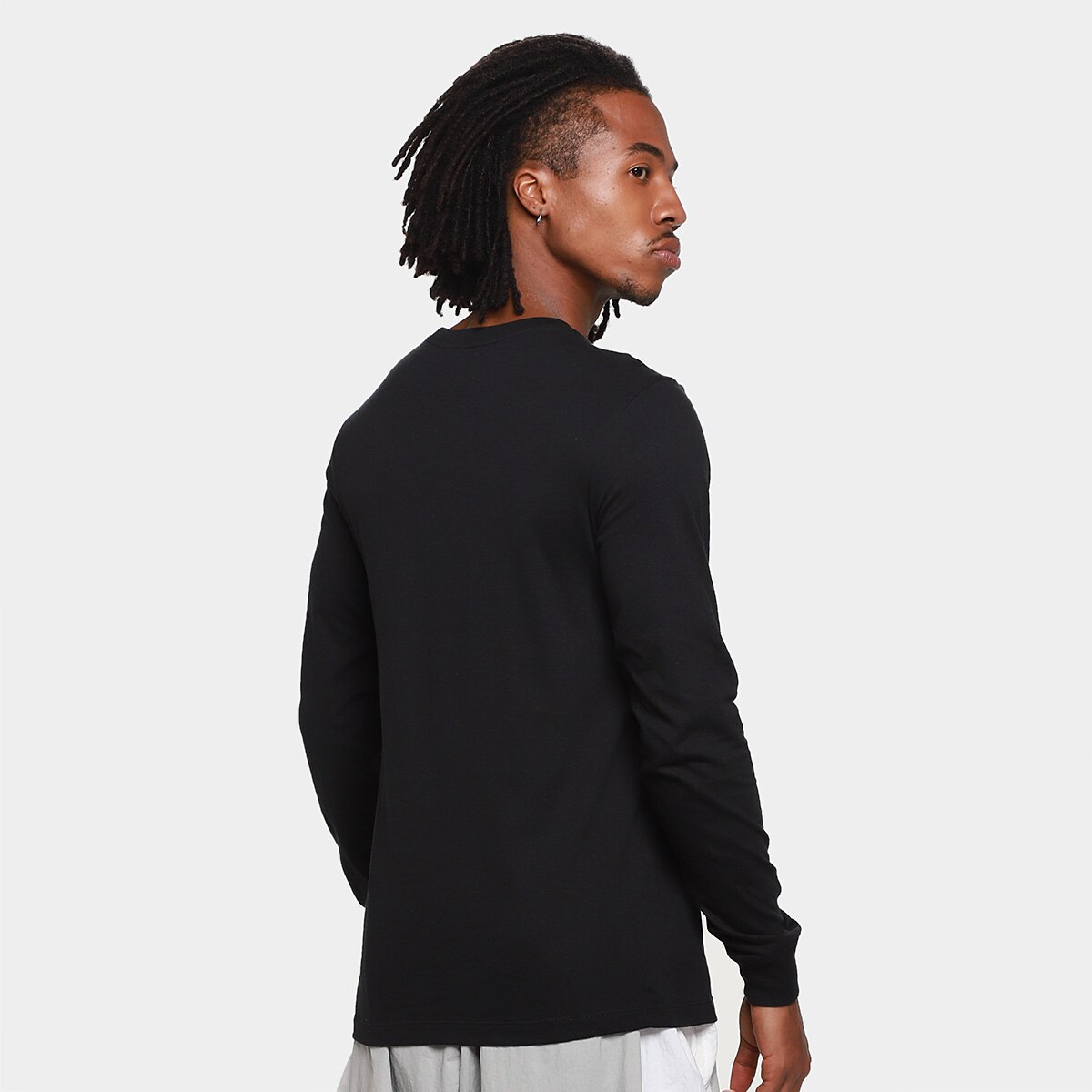 Camiseta Nike NFL Las Vegas Raiders Reflective Essential Manga Longa Masculina - 1