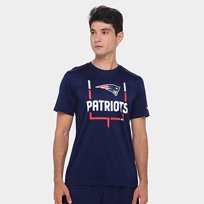 Camiseta Nike NFL New Egland Patriots Legend Goal Post Masculina - Masculino