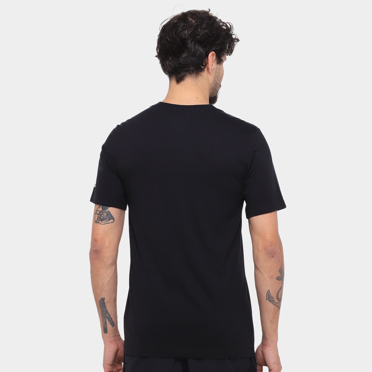 Camiseta Nike NFL New Orleans Saints Triblend Logo Masculina - 1