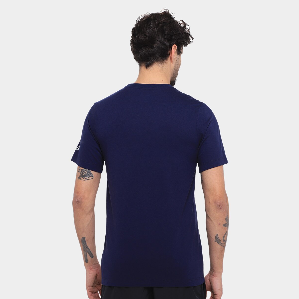 Camiseta Nike NFL New York Giants Triblend Logo Masculina - 1