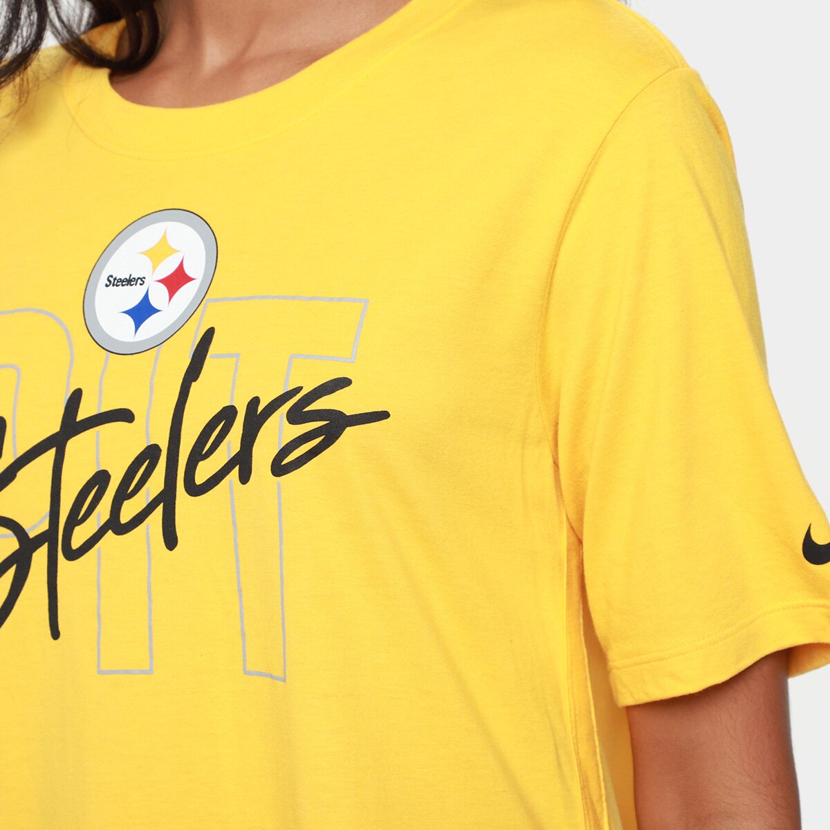 Camiseta Nike NFL Pittsburgh Steelers Weekend City Love Feminina - 2
