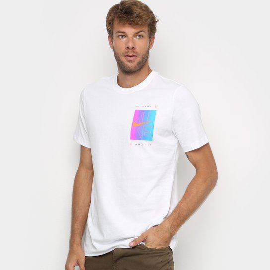 Camiseta Nike Nsw Cltr 4 Masculina Branco Netshoes