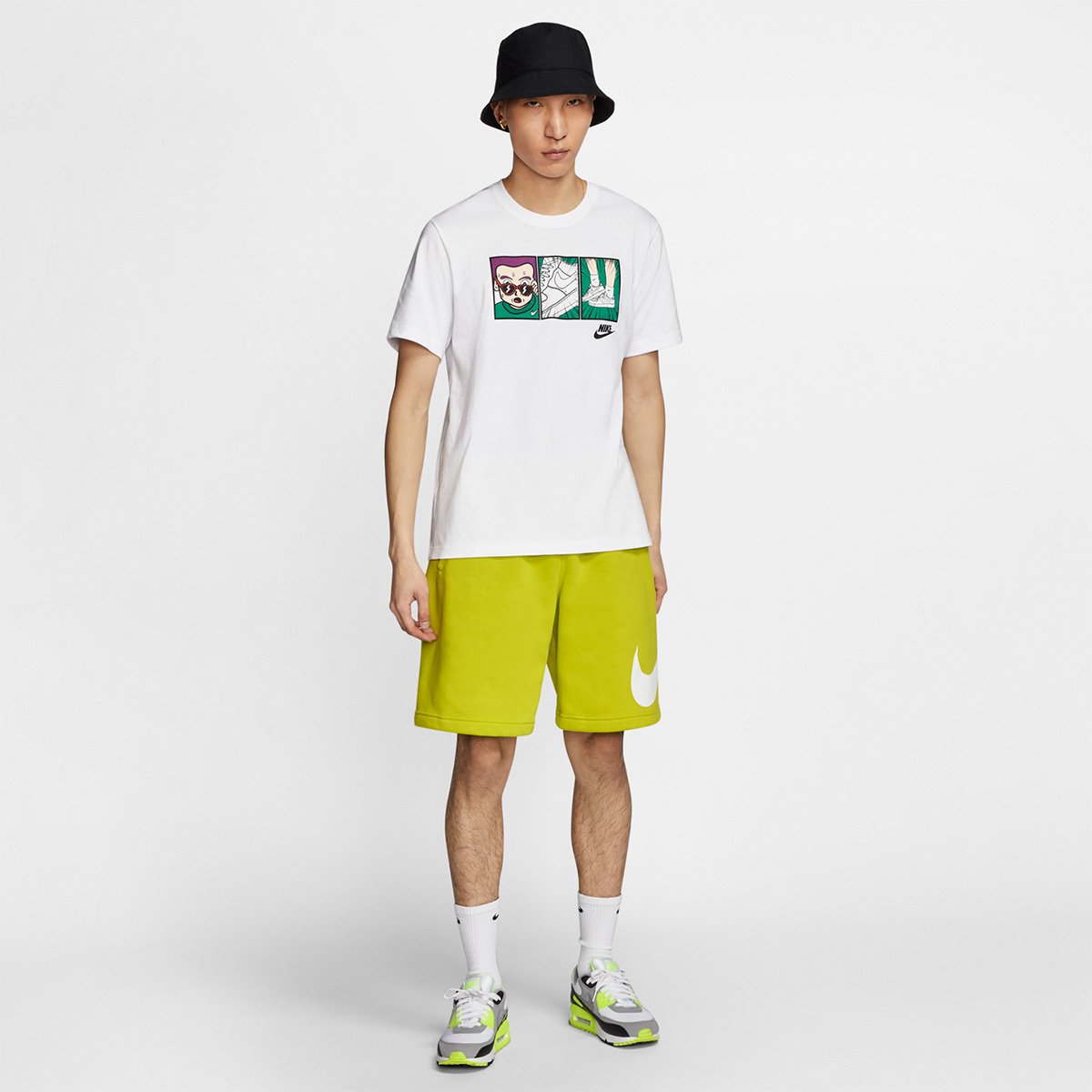 camiseta nike quadrinhos