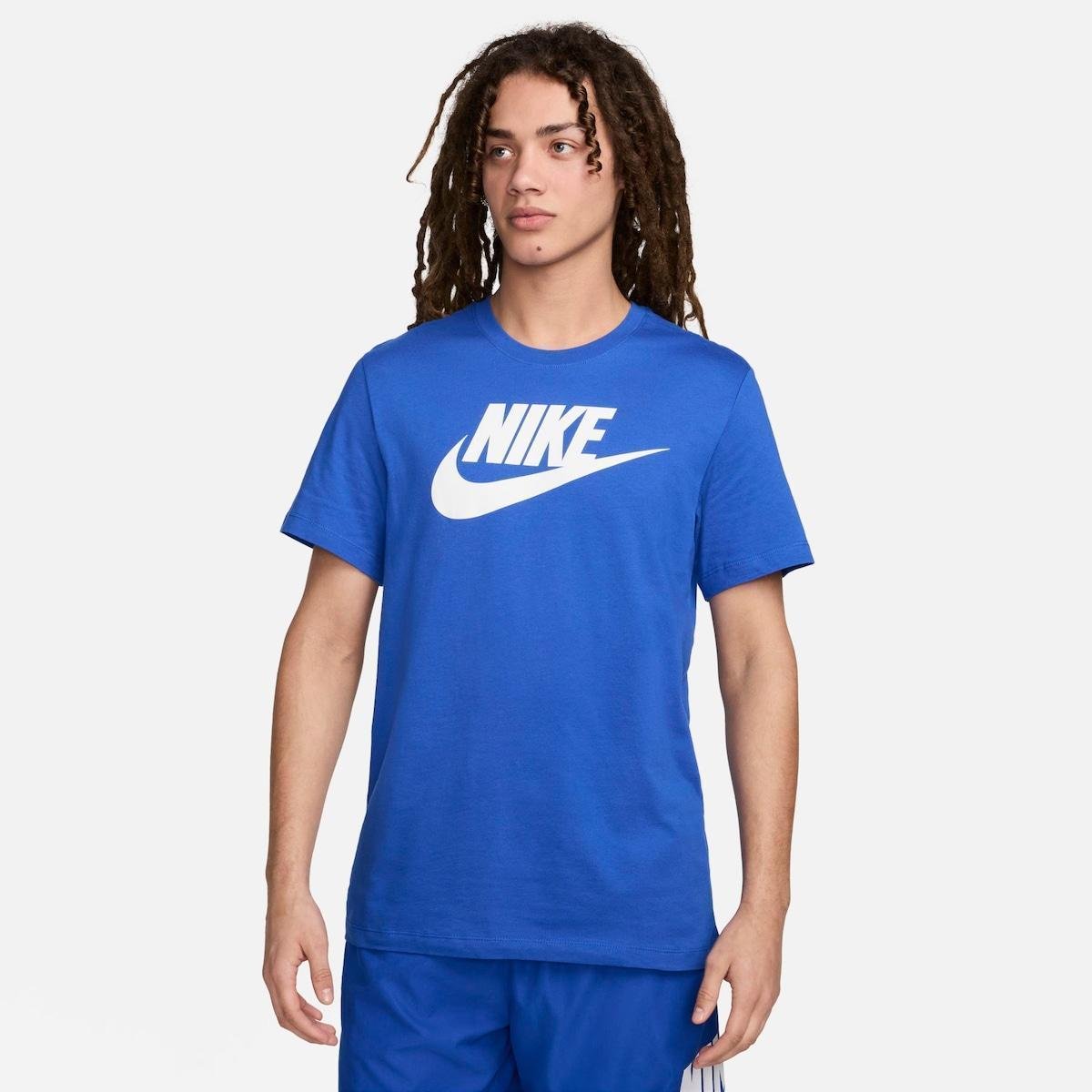 Camiseta Nike Sportswear Icon Futura Masculina Menor preço em Camiseta Nike Sportswear Icon Futura Masculina