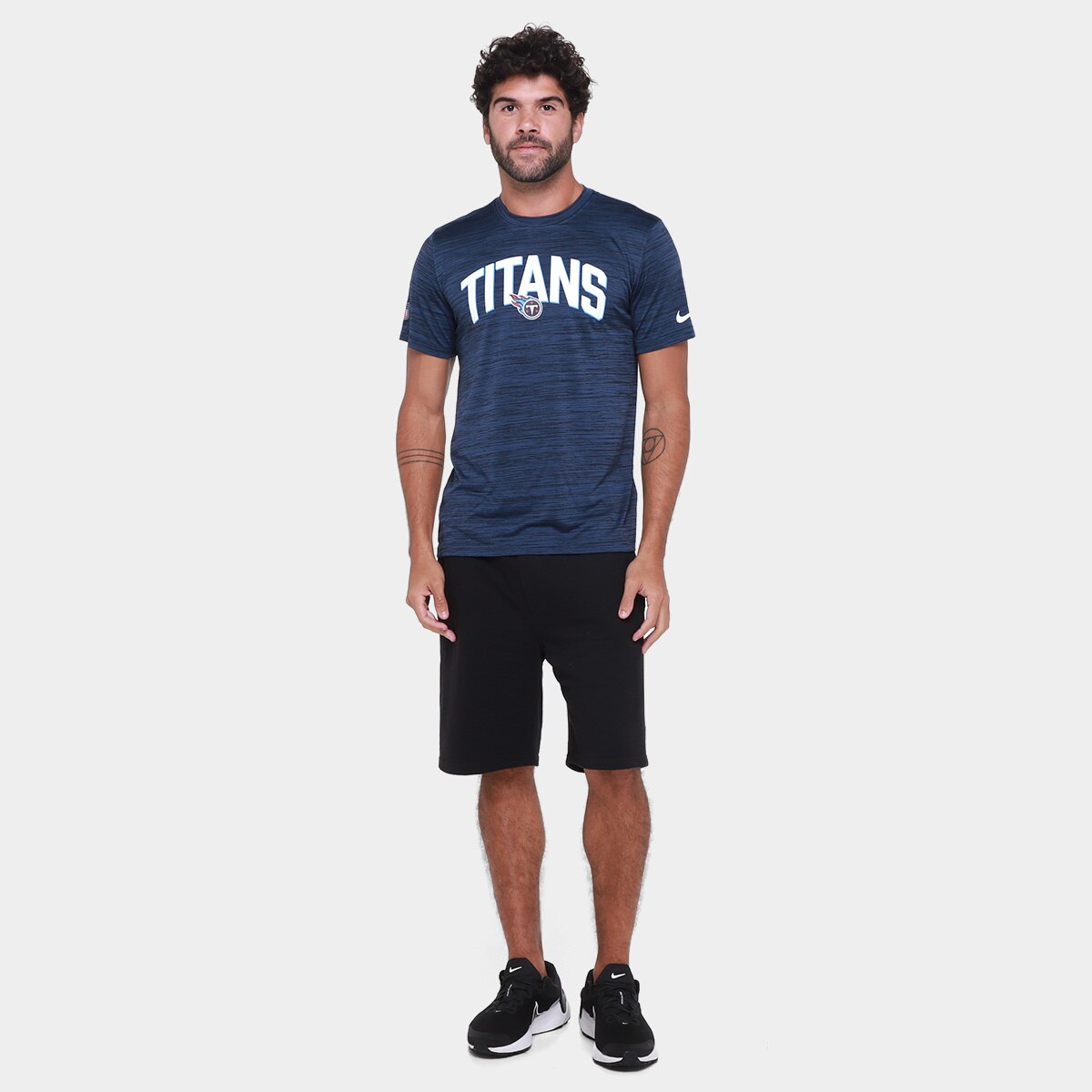 Camiseta Nike Tennessee Titans Drop 2 Dri-FIT Team Velocity Masculina - 3