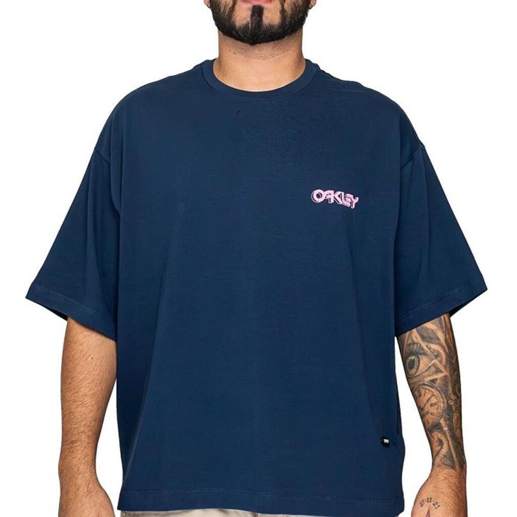 Camiseta Oakley B1B Warp Graphic SS WT26