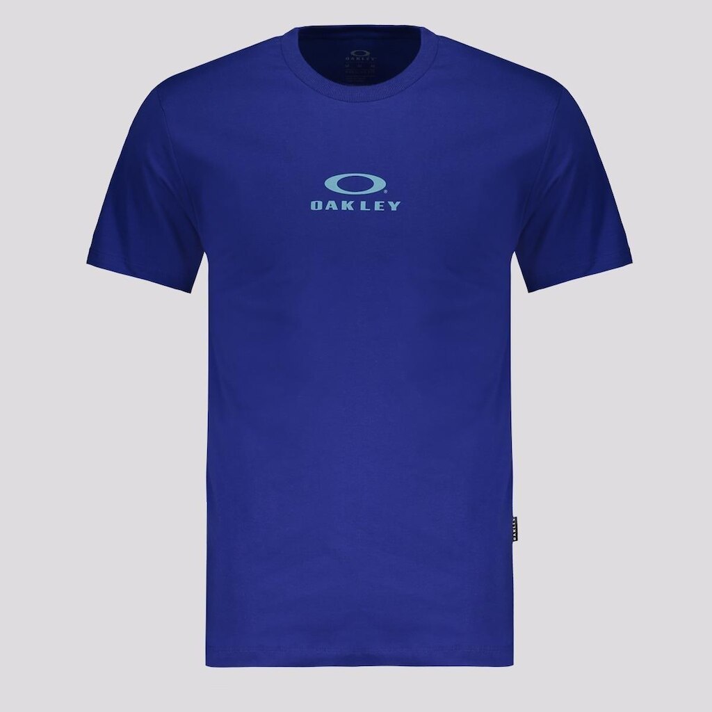 Camiseta Oakley Bark New Tee Azul