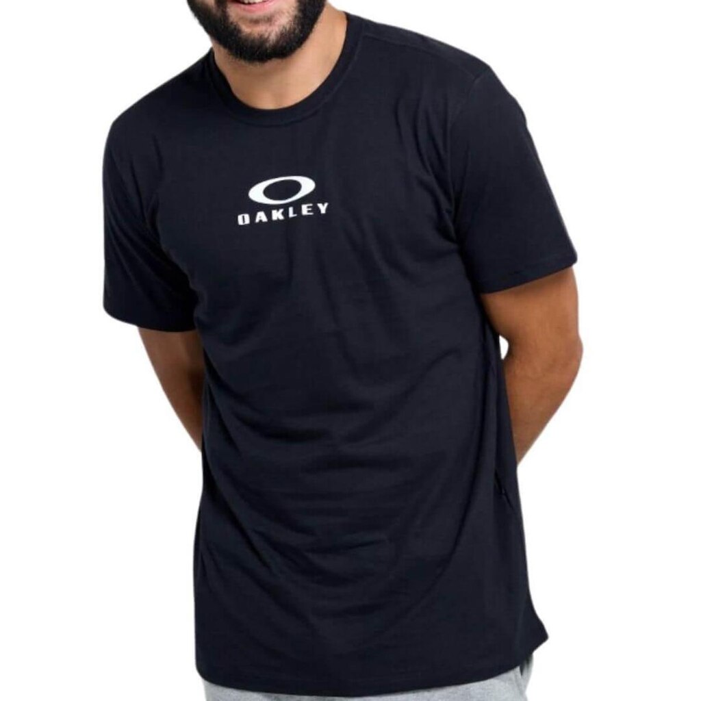 Camiseta Oakley Bark New Tee - BLACKOUT