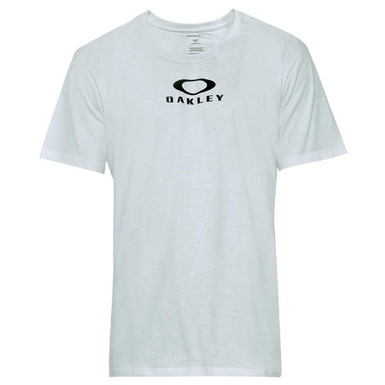 Camiseta Oakley Bark New Tee Masculina - Cinza Menor preço em Camiseta Oakley Bark New Tee Masculina - Cinza