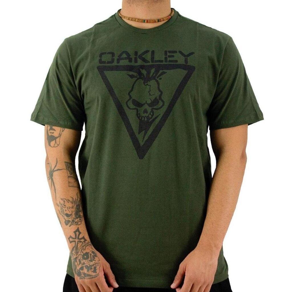 Camiseta Oakley Elite Skull Masculino