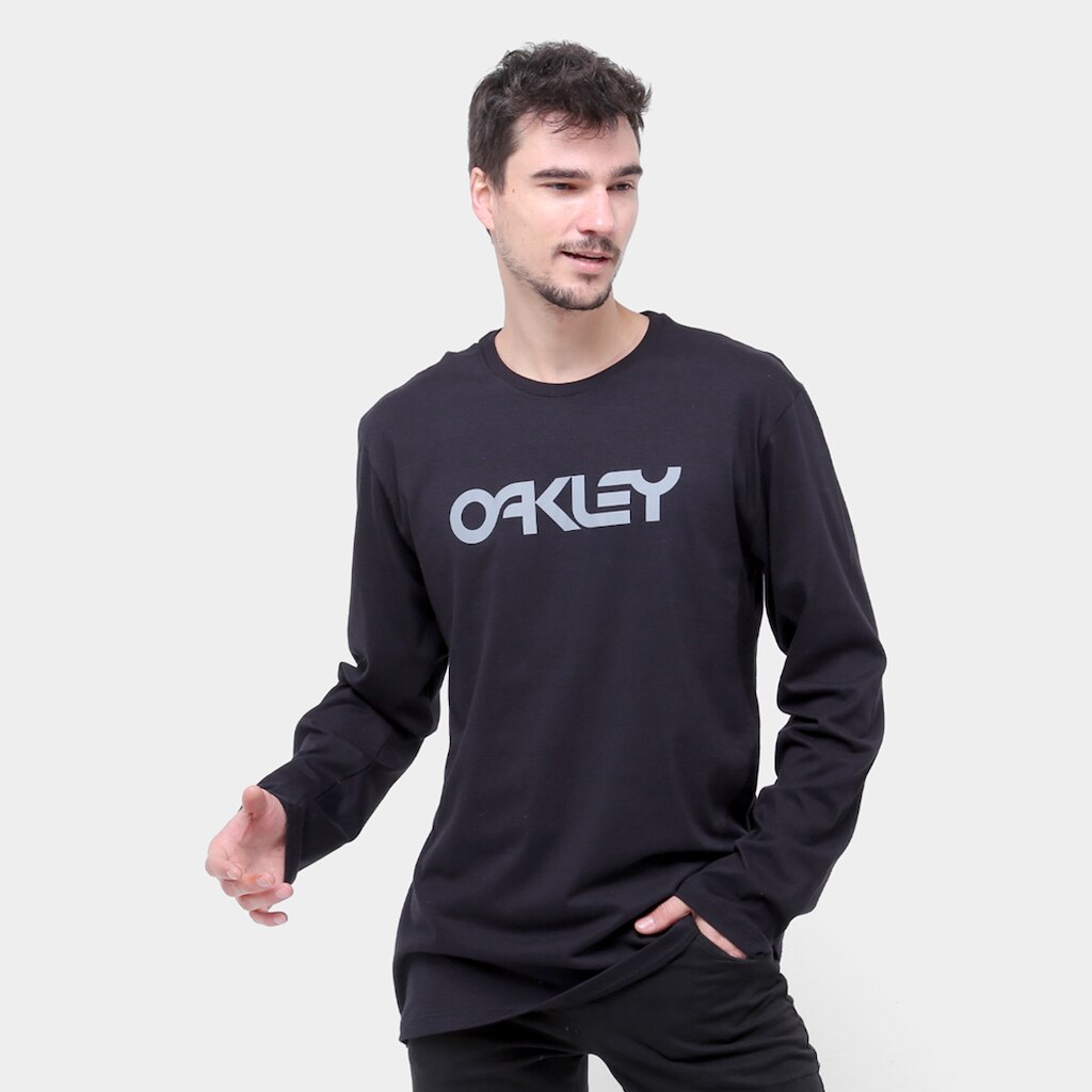 Camiseta Oakley Mark II LS Manga Longa Masculina