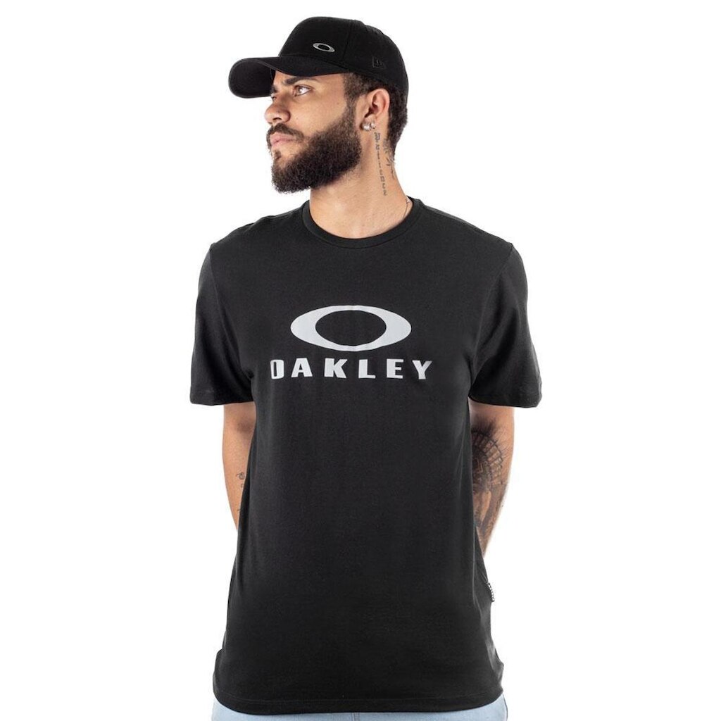 Camiseta Oakley O-Bark SS Tee Preto