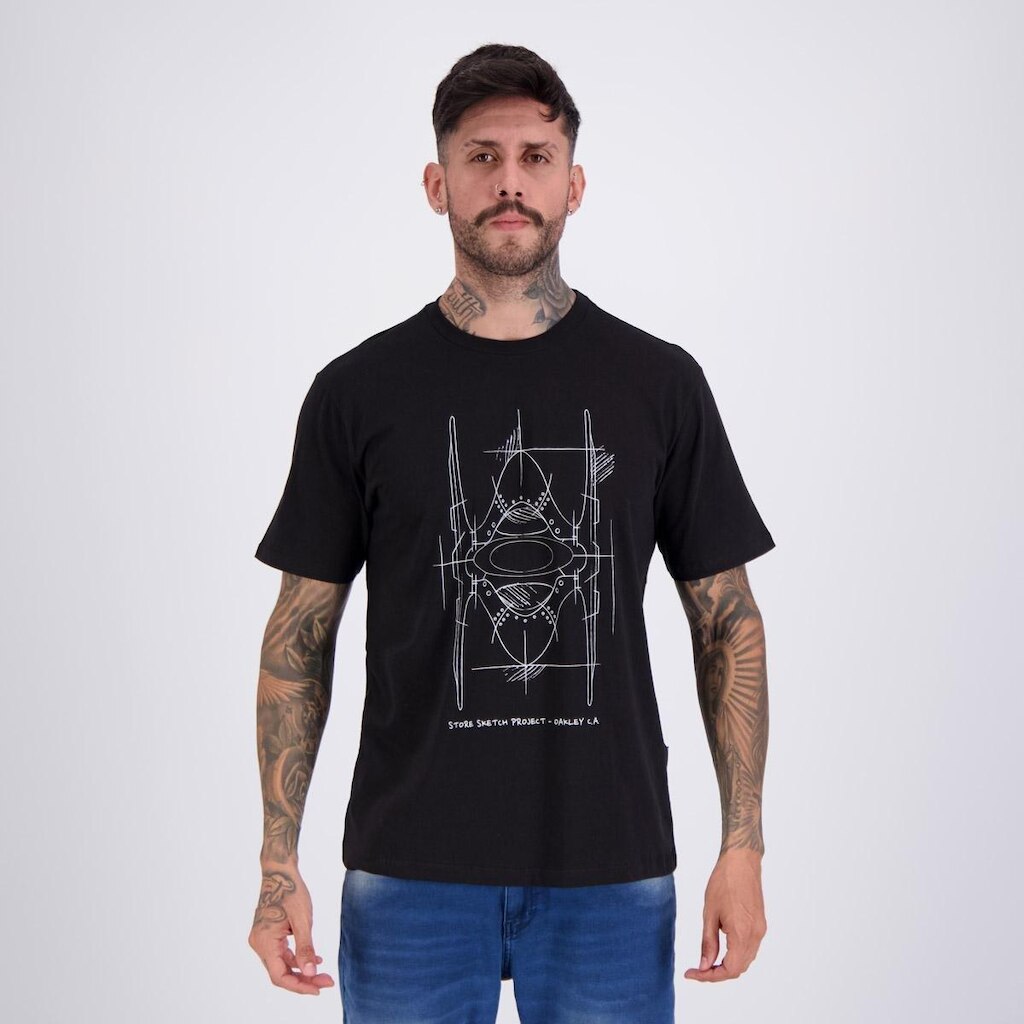 Camiseta Oakley O-Store Sketch SS Masculina
