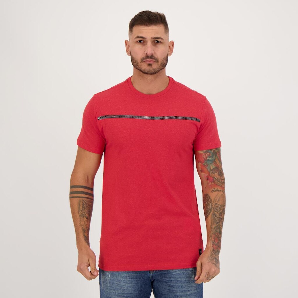 Camiseta Oakley Phantasmagoria Heather SS Vermelha