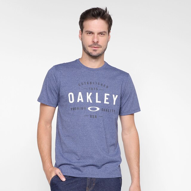 Camiseta Oakley Premium Quality Masculina - Marinho é boa?