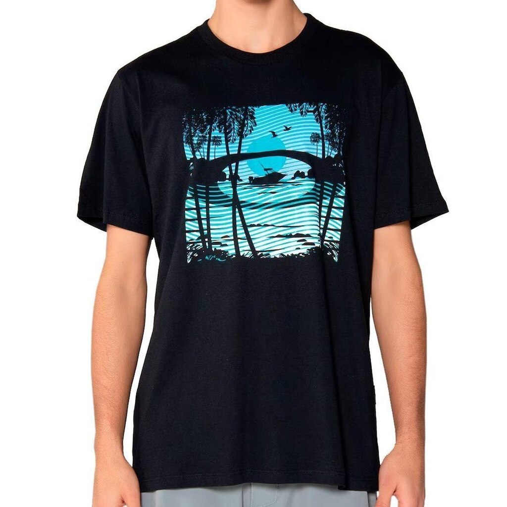 Camiseta Oakley Sunset Lines Masculino