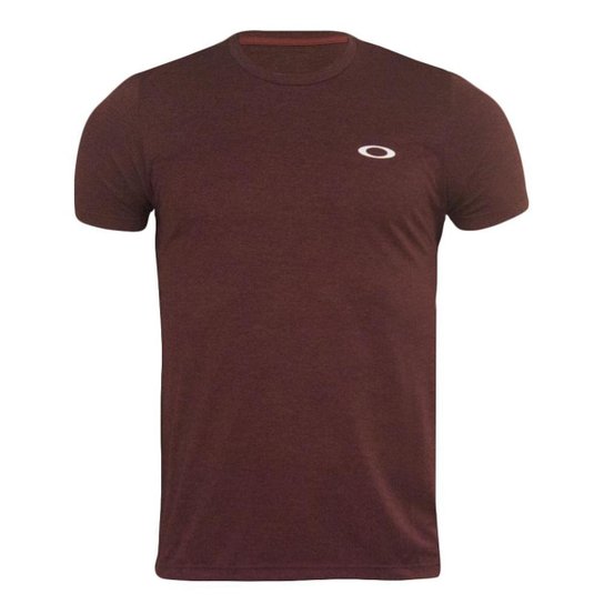 CAMISETA OAKLEY TRN ELLIPSE SPORTS MASCULINA - Bordô Menor preço em CAMISETA OAKLEY TRN ELLIPSE SPORTS MASCULINA - Bordô