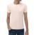 Camiseta Ogochi 100% Algodão Sim Gola Redonda Manga Curta - Rosa Claro