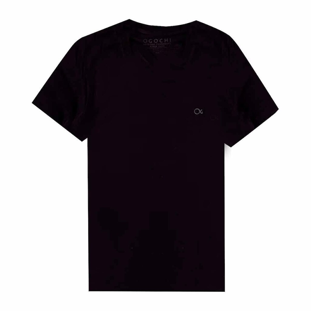 Camiseta Ogochi Infantil Básica Preta