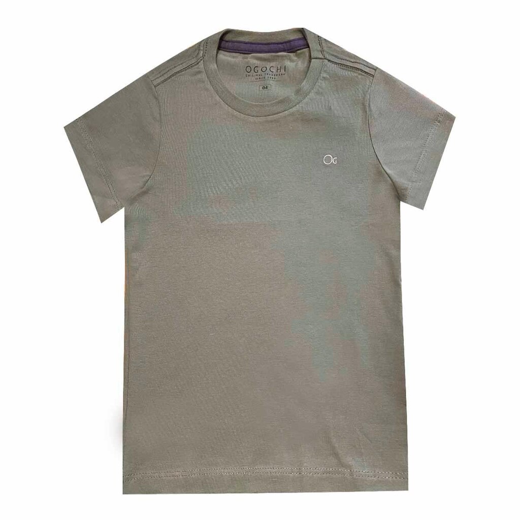Camiseta Ogochi Infantil Básica Verde