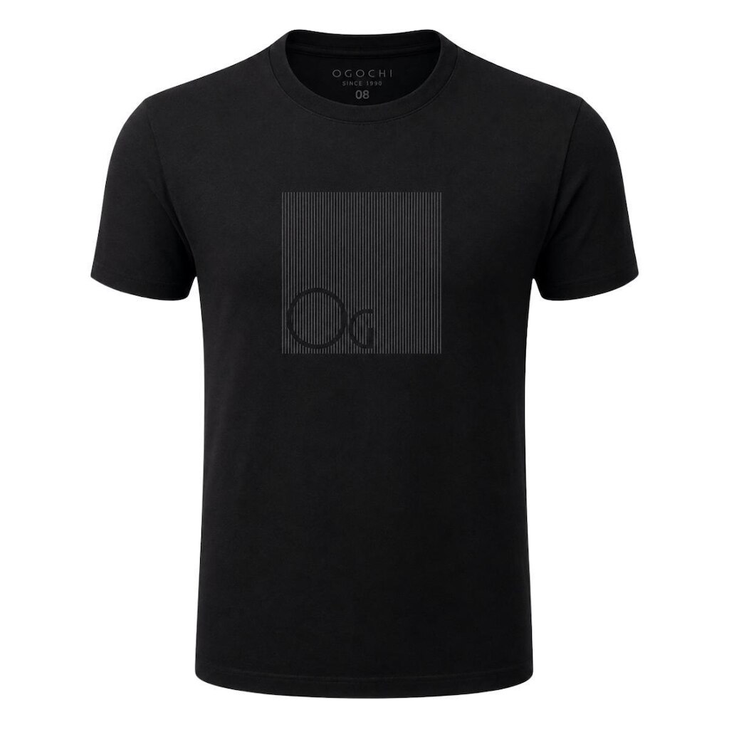 Camiseta Ogochi Infantil Preto Og Logo Brilhante