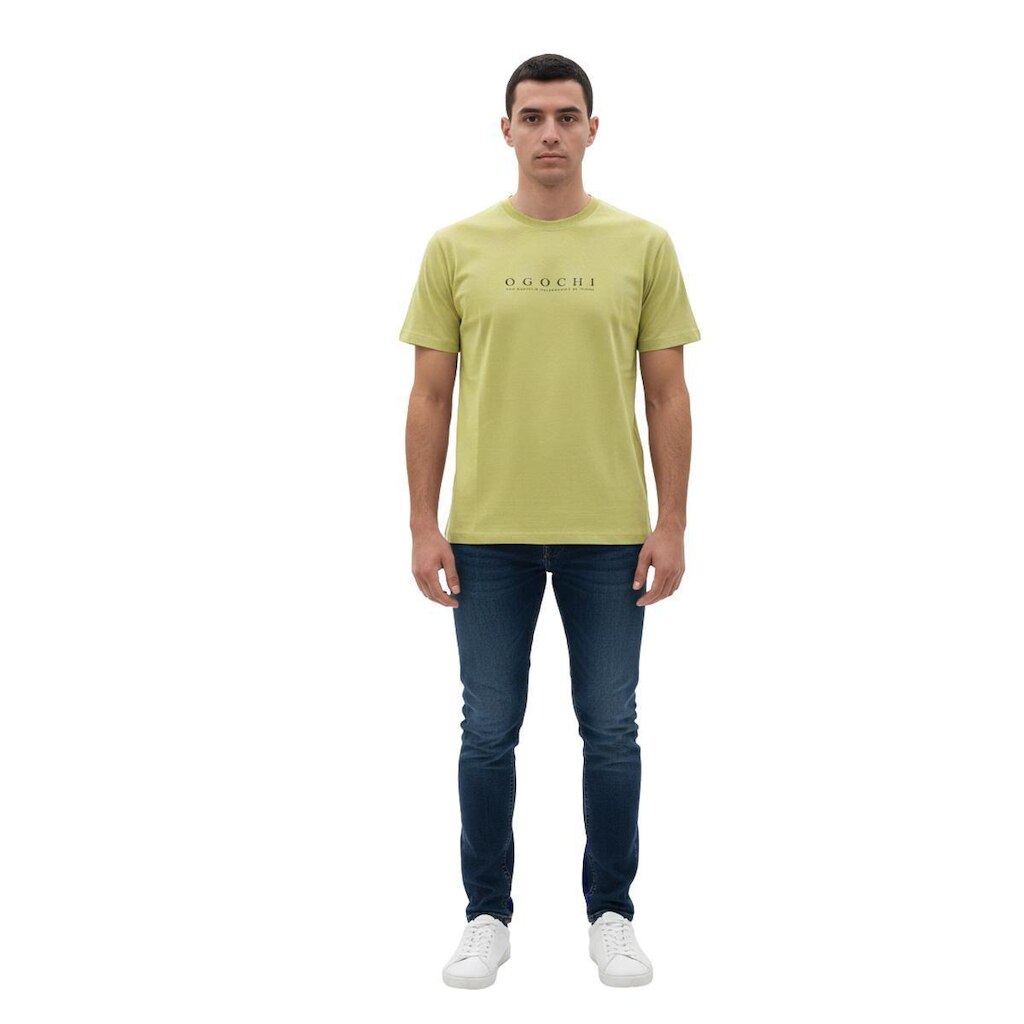 Camiseta Ogochi Marrom Logo Og Essencial