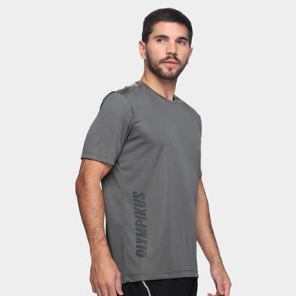 Camiseta Olympikus Basic Logo Masculina - 1